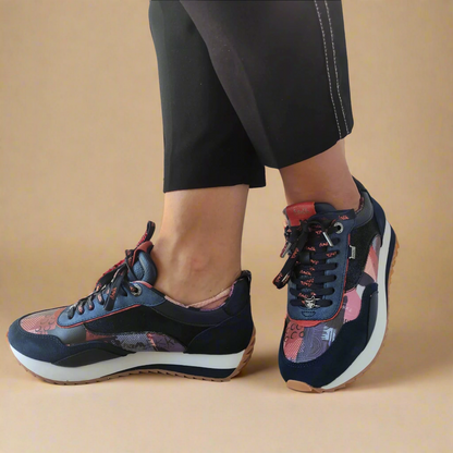 PANTOFI SPORT DAMA ANEKKE 37901-803 ALBASTRI VELUR