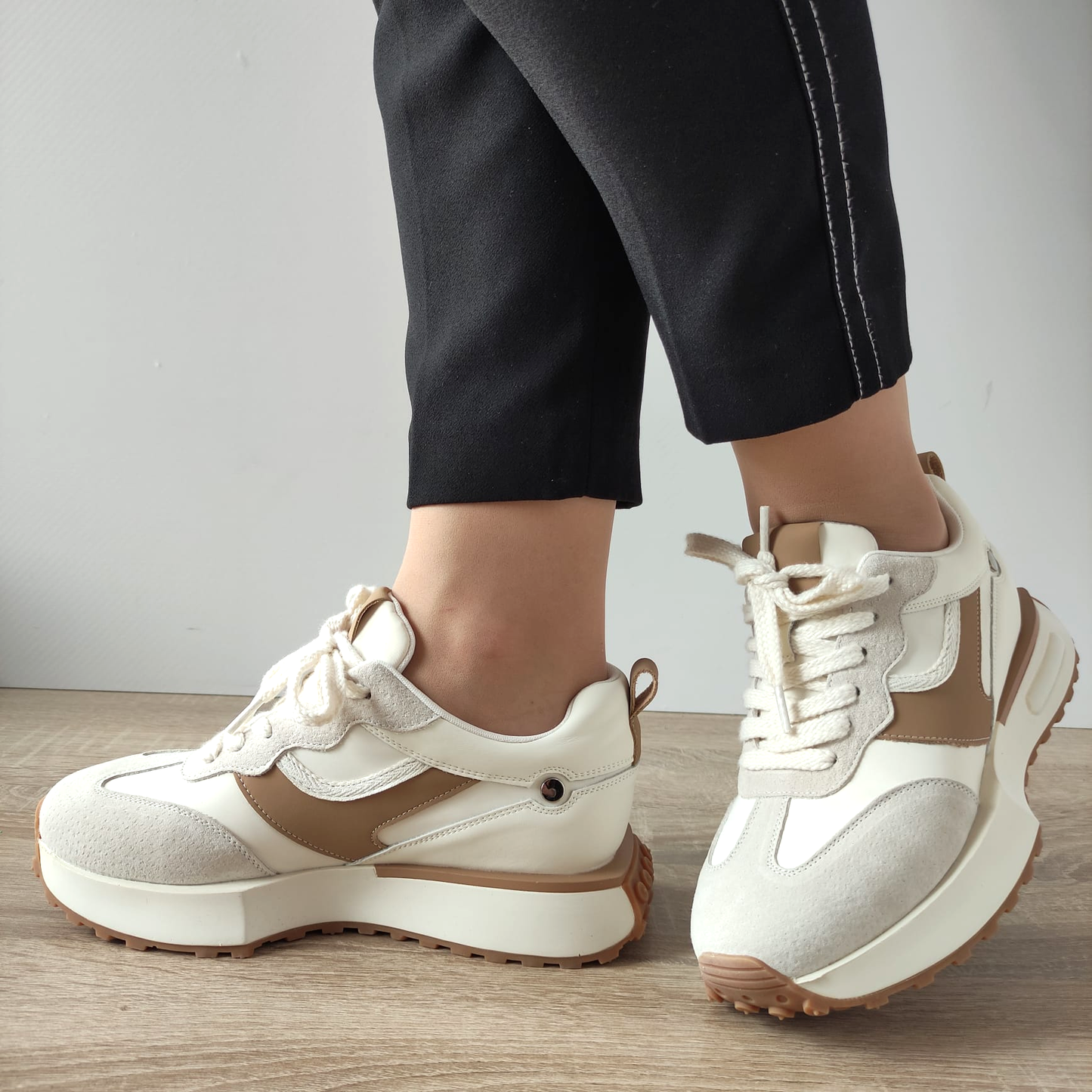 PANTOFI SPORT DAMA FRANCO GERARDO 6511 APRICOT