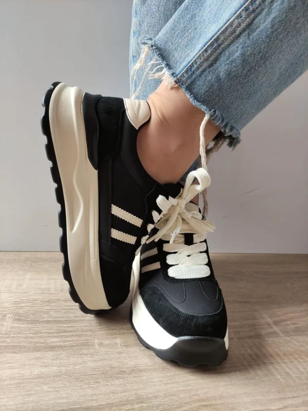 PANTOFI SPORT DAMA FRANCO GERARDO Y6306 NEGRI - imagine 5