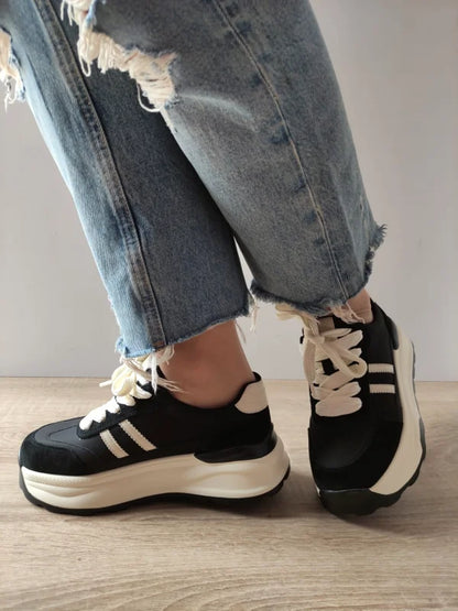PANTOFI SPORT DAMA FRANCO GERARDO Y6306 NEGRI