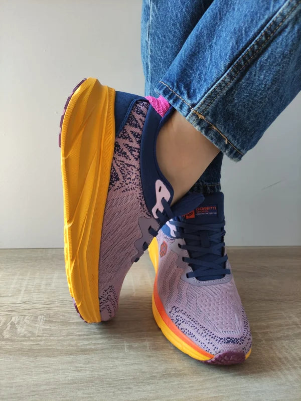 PANTOFI SPORT DAMA GORETTI 27209 MOV + BLEUMARIN - imagine 5