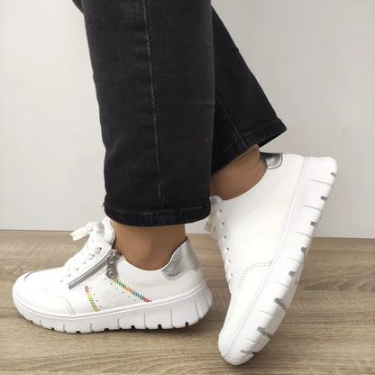 PANTOFI SPORT DAMA RIEKER N1313-80 ALBI