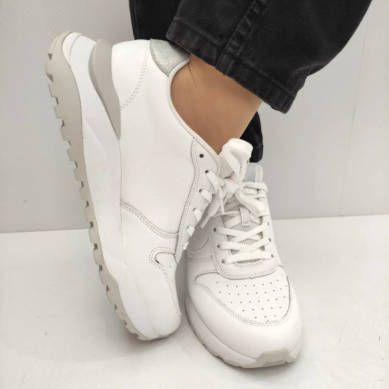 PANTOFI SPORT DAMA RIEKER W2502-80 ALBI - imagine 5