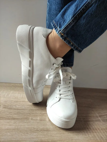 PANTOFI SPORT DAMA RIEKER W2601-80 ALBI