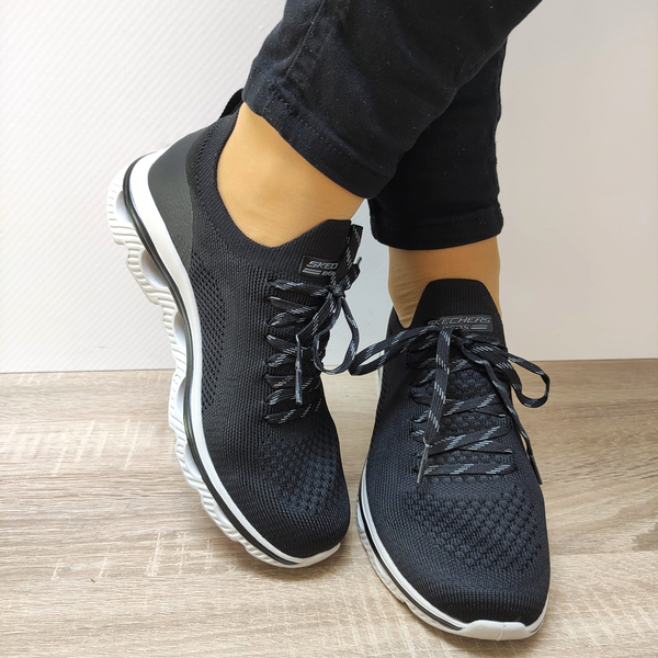 PANTOFI SPORT DAMA SKECHERS 117176 BLK - imagine 5