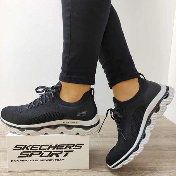 PANTOFI SPORT DAMA SKECHERS 117176 BLK - imagine 2