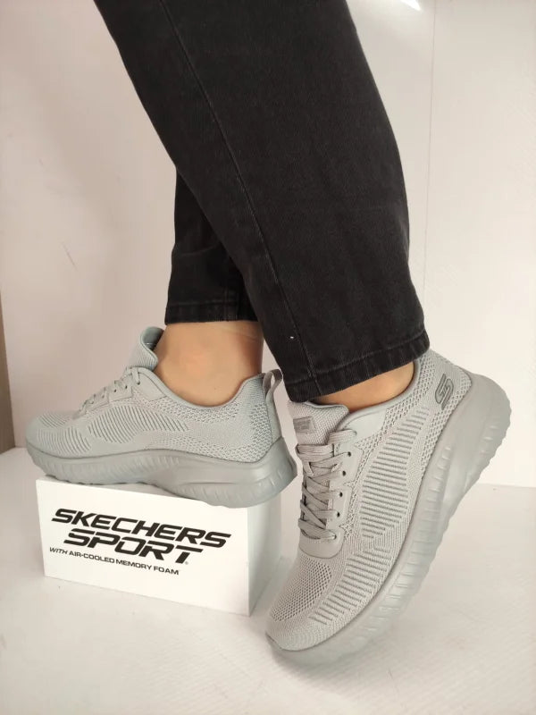 PANTOFI SPORT DAMA SKECHERS 117209 LTGY - imagine 3