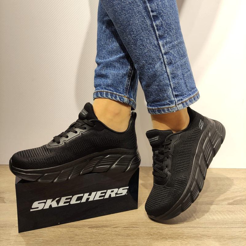 PANTOFI SPORT DAMA SKECHERS 117385 BBK - imagine 2