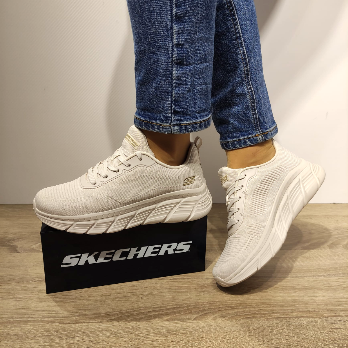 PANTOFI SPORT DAMA SKECHERS 117385 OFWT - imagine 6
