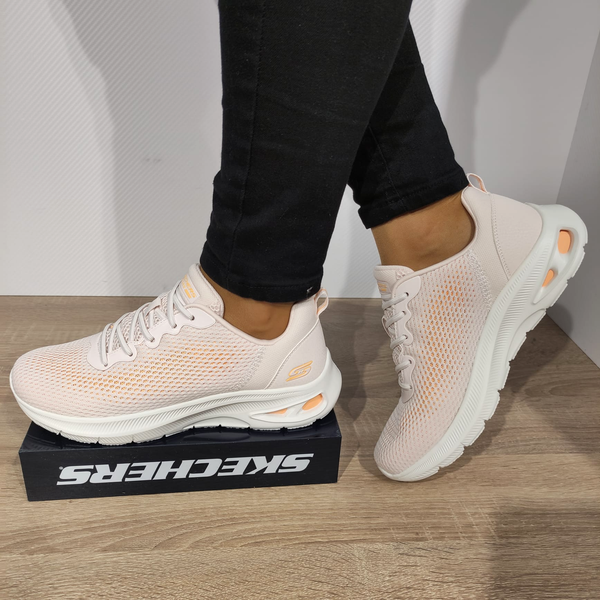PANTOFI SPORT DAMA SKECHERS 117434 NTOR - imagine 2