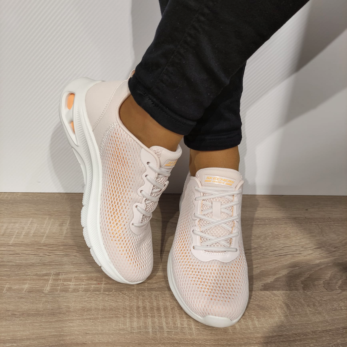 PANTOFI SPORT DAMA SKECHERS 117434 NTOR - imagine 4