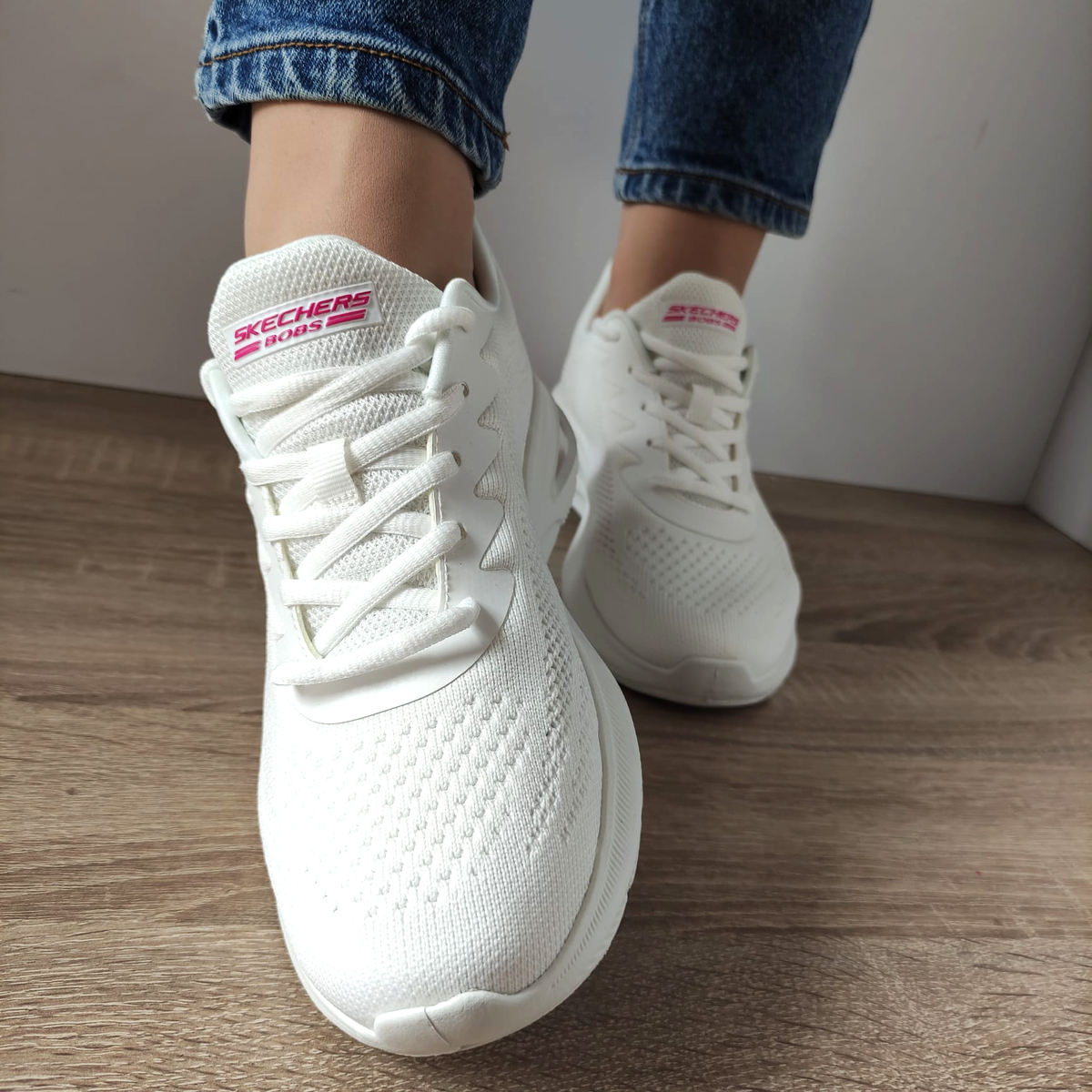 PANTOFI SPORT DAMA SKECHERS 117441 OFWT - imagine 4