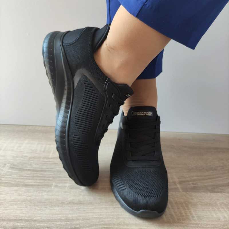 PANTOFI SPORT DAMA SKECHERS 117497 BBK - imagine 5