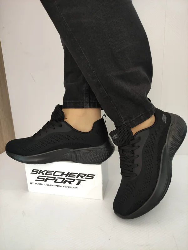 PANTOFI SPORT DAMA SKECHERS 117550 BBK - imagine 2