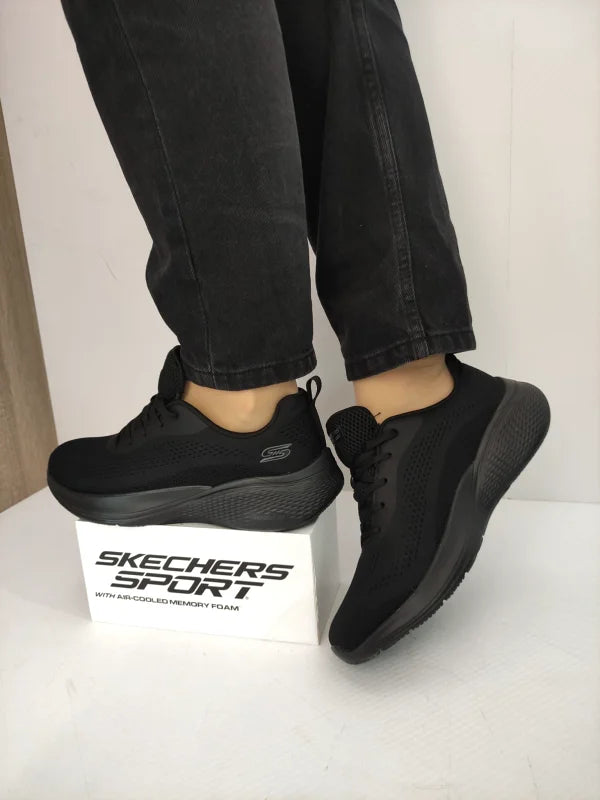 PANTOFI SPORT DAMA SKECHERS 117550 BBK - imagine 3