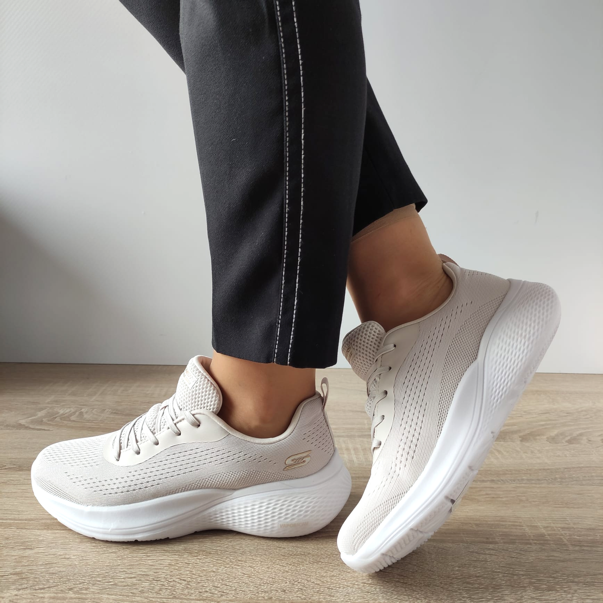 PANTOFI SPORT DAMA SKECHERS 117550 NAT - imagine 6
