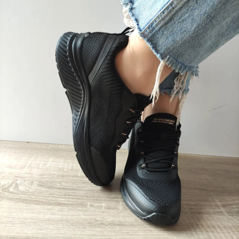PANTOFI SPORT DAMA SKECHERS 117561 BBK - imagine 5