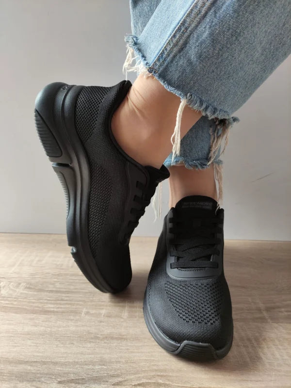 PANTOFI SPORT DAMA SKECHERS 117587 BBK - imagine 4