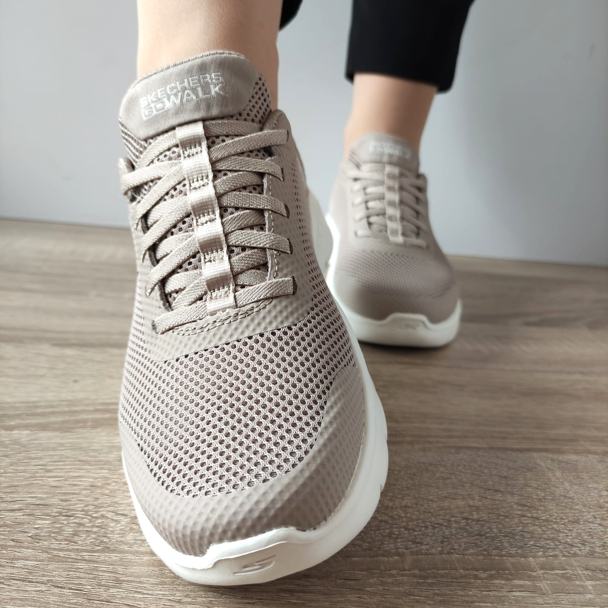 PANTOFI SPORT DAMA SKECHERS 124836 TPE - imagine 5