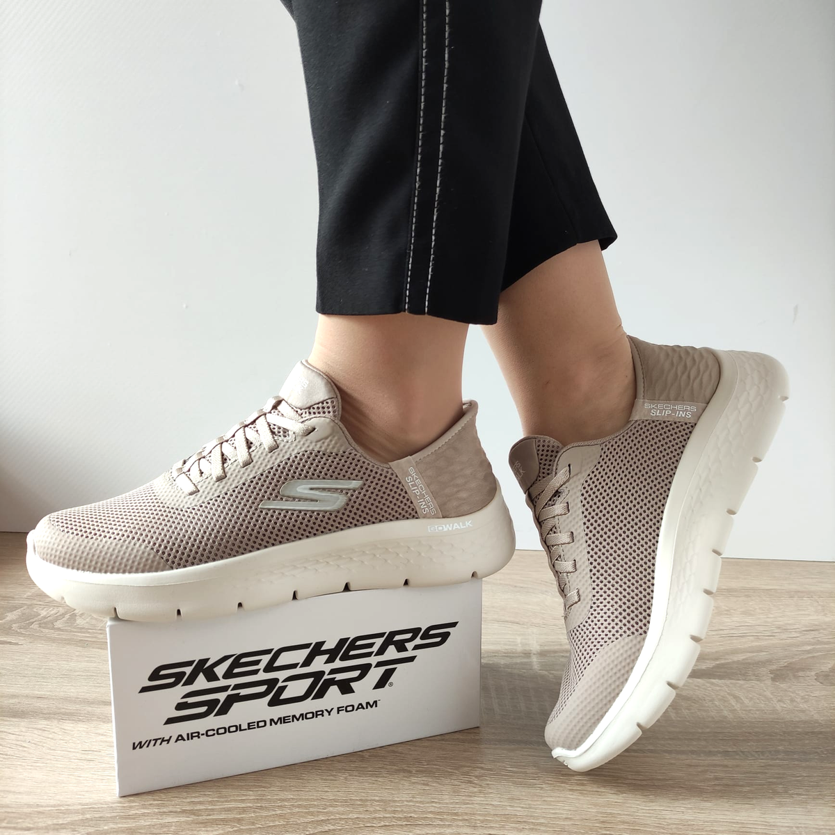 PANTOFI SPORT DAMA SKECHERS 124836 TPE - imagine 2