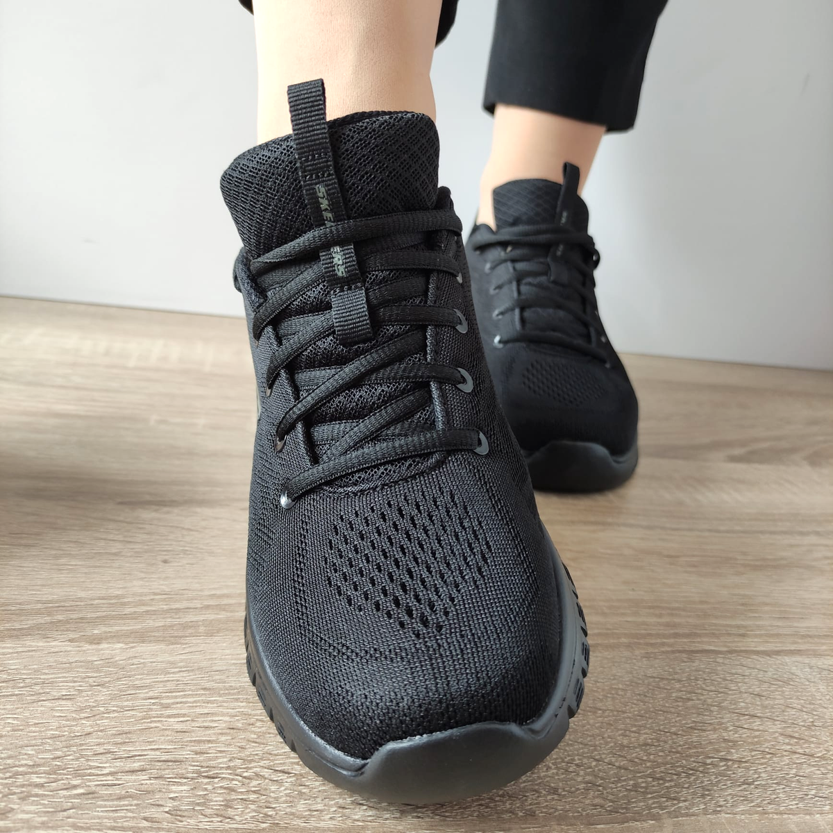 PANTOFI SPORT DAMA SKECHERS 12615 BBK - imagine 5