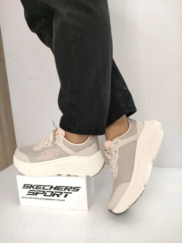 PANTOFI SPORT DAMA SKECHERS 129470 NAT - imagine 5