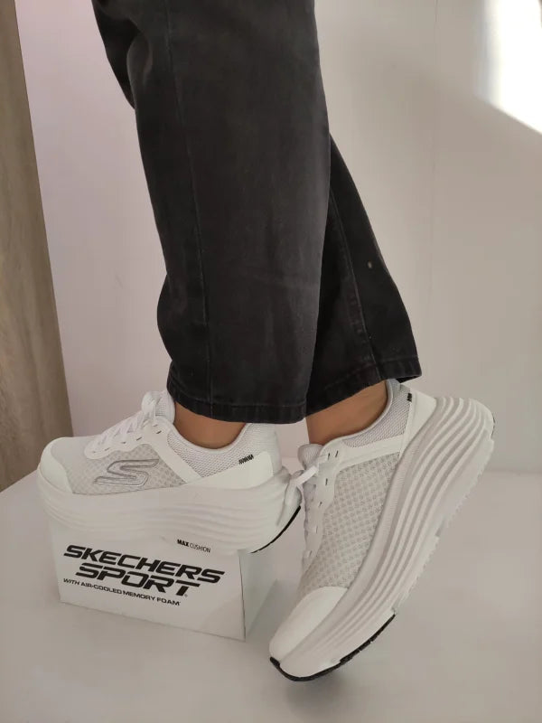 PANTOFI SPORT DAMA SKECHERS 129470 WBK - imagine 5