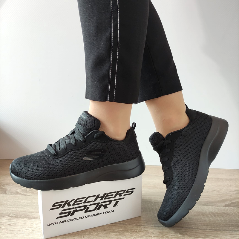 PANTOFI SPORT DAMA SKECHERS 12964 BBK - imagine 2