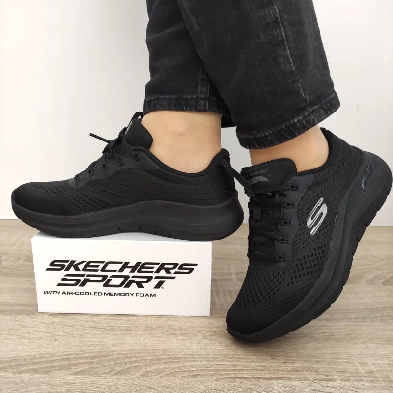 PANTOFI SPORT DAMA SKECHERS 150051 BBK - imagine 2