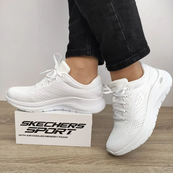 PANTOFI SPORT DAMA SKECHERS 150051 WHT - imagine 5