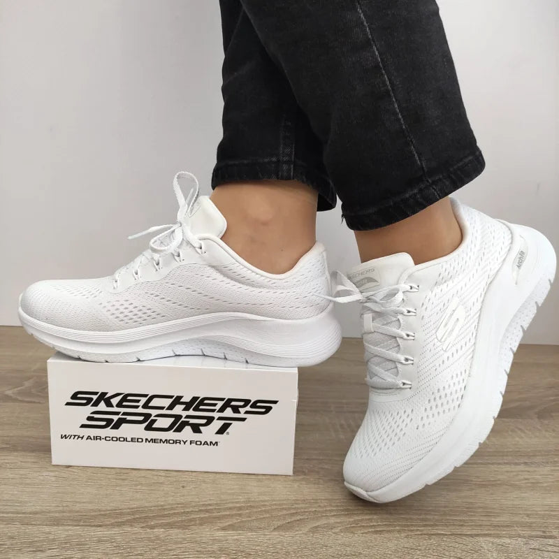 PANTOFI SPORT DAMA SKECHERS 150051 WHT - imagine 5