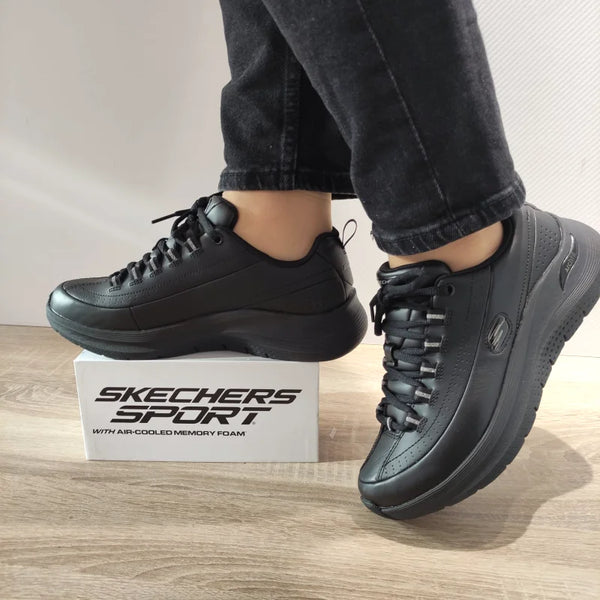 PANTOFI SPORT DAMA SKECHERS 150061 BBK - imagine 3