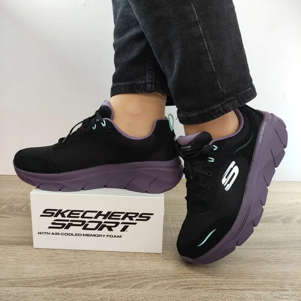 PANTOFI SPORT DAMA SKECHERS 150108 BKMT - imagine 2