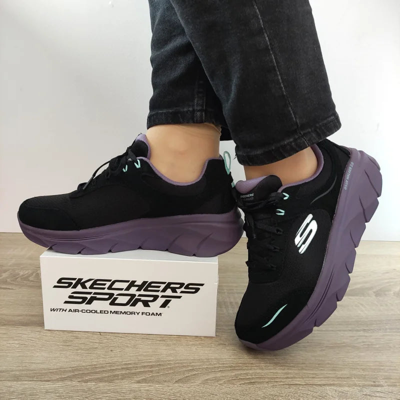PANTOFI SPORT DAMA SKECHERS 150108 BKMT - imagine 2