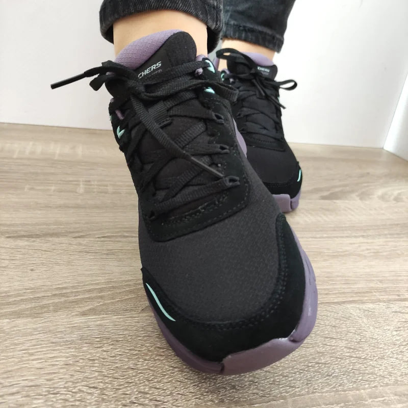PANTOFI SPORT DAMA SKECHERS 150108 BKMT - imagine 4