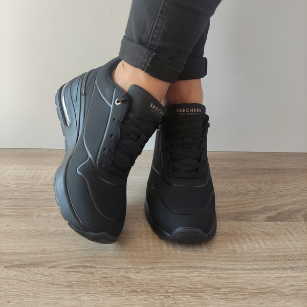 PANTOFI SPORT DAMA SKECHERS 155401 BBK - imagine 4
