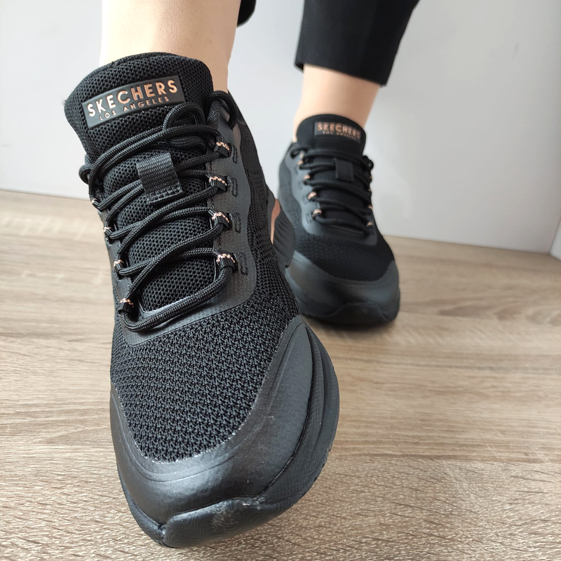 PANTOFI SPORT DAMA SKECHERS 155567 BBK - imagine 5