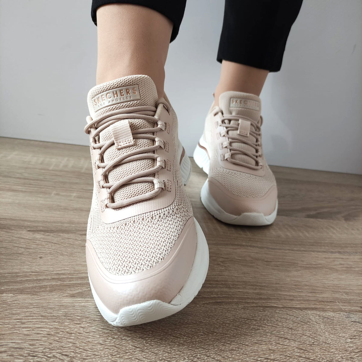 PANTOFI SPORT DAMA SKECHERS 155567 NAT - imagine 5