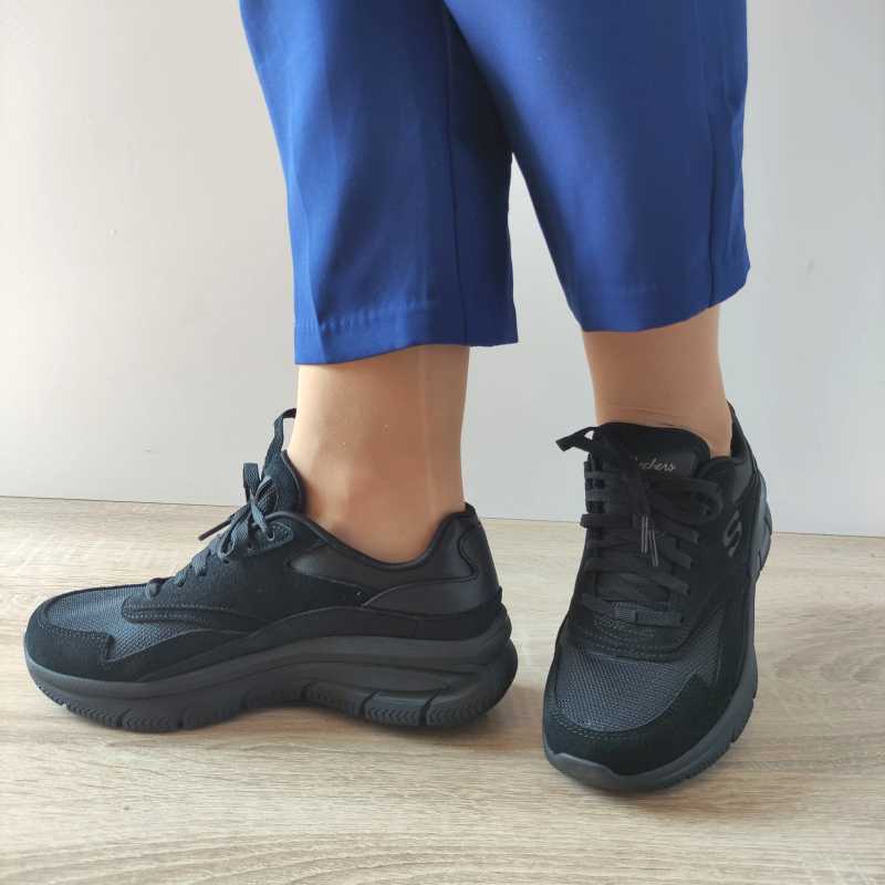 PANTOFI SPORT DAMA SKECHERS 158590 BBK - imagine 2