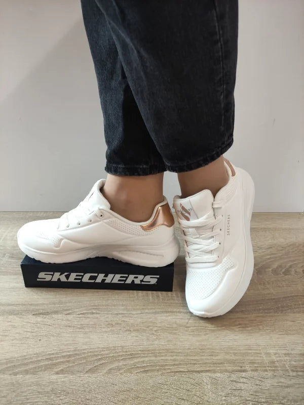 PANTOFI SPORT DAMA SKECHERS 177291 WHT - imagine 5