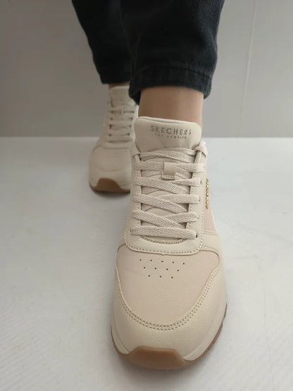 PANTOFI SPORT DAMA SKECHERS 177455 OFWT BEJ DESCHIS