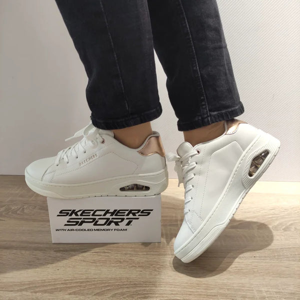 PANTOFI SPORT DAMA SKECHERS 177700 WHT - imagine 5