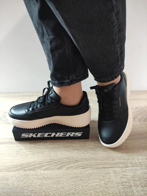 PANTOFI SPORT DAMA SKECHERS 185110 BLK - imagine 5