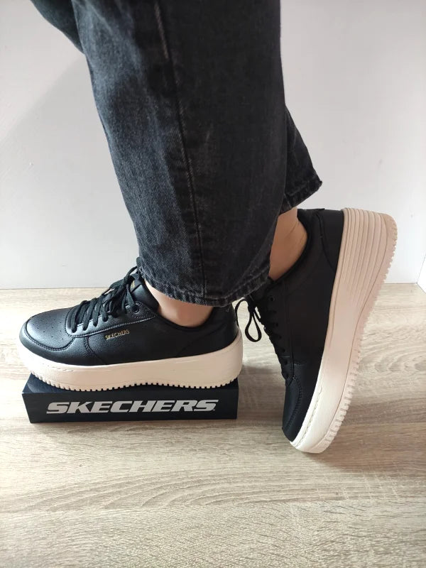 PANTOFI SPORT DAMA SKECHERS 185110 BLK - imagine 2
