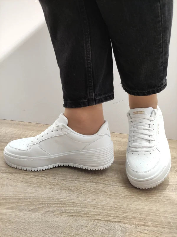 PANTOFI SPORT DAMA SKECHERS 185110 WHT - imagine 5