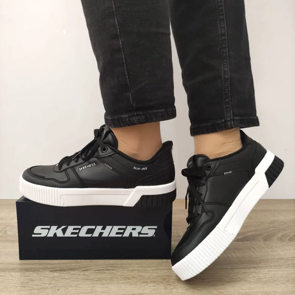 PANTOFI SPORT DAMA SKECHERS 185222 BLK - imagine 5