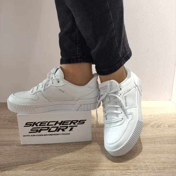 PANTOFI SPORT DAMA SKECHERS 185222 WHT - imagine 2