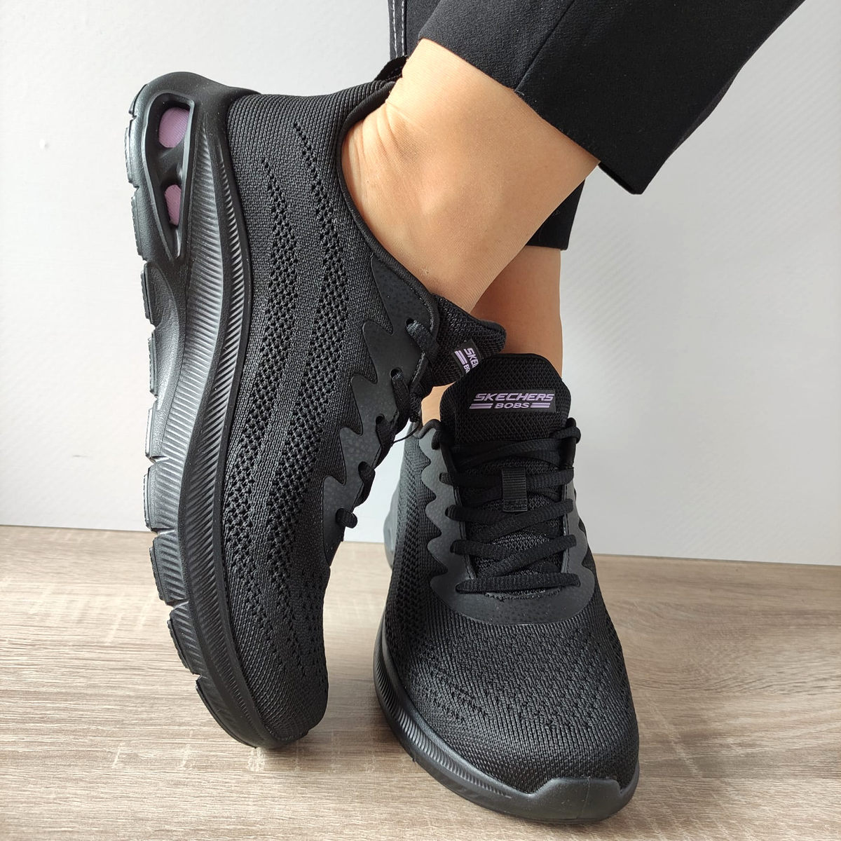 PANTOFI SPORT DAMA SKECHERS 117441 BBK - imagine 4
