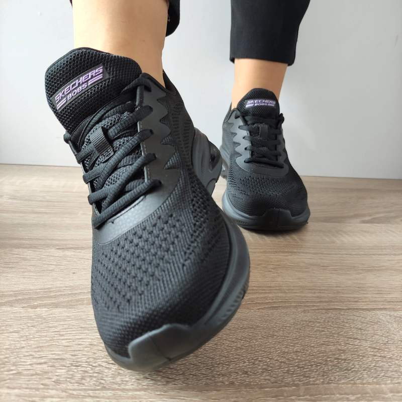 PANTOFI SPORT DAMA SKECHERS 117441 BBK - imagine 5
