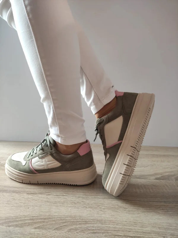 PANTOFI SPORT DAMA TAMARIS 23746-43 BEJ COMB